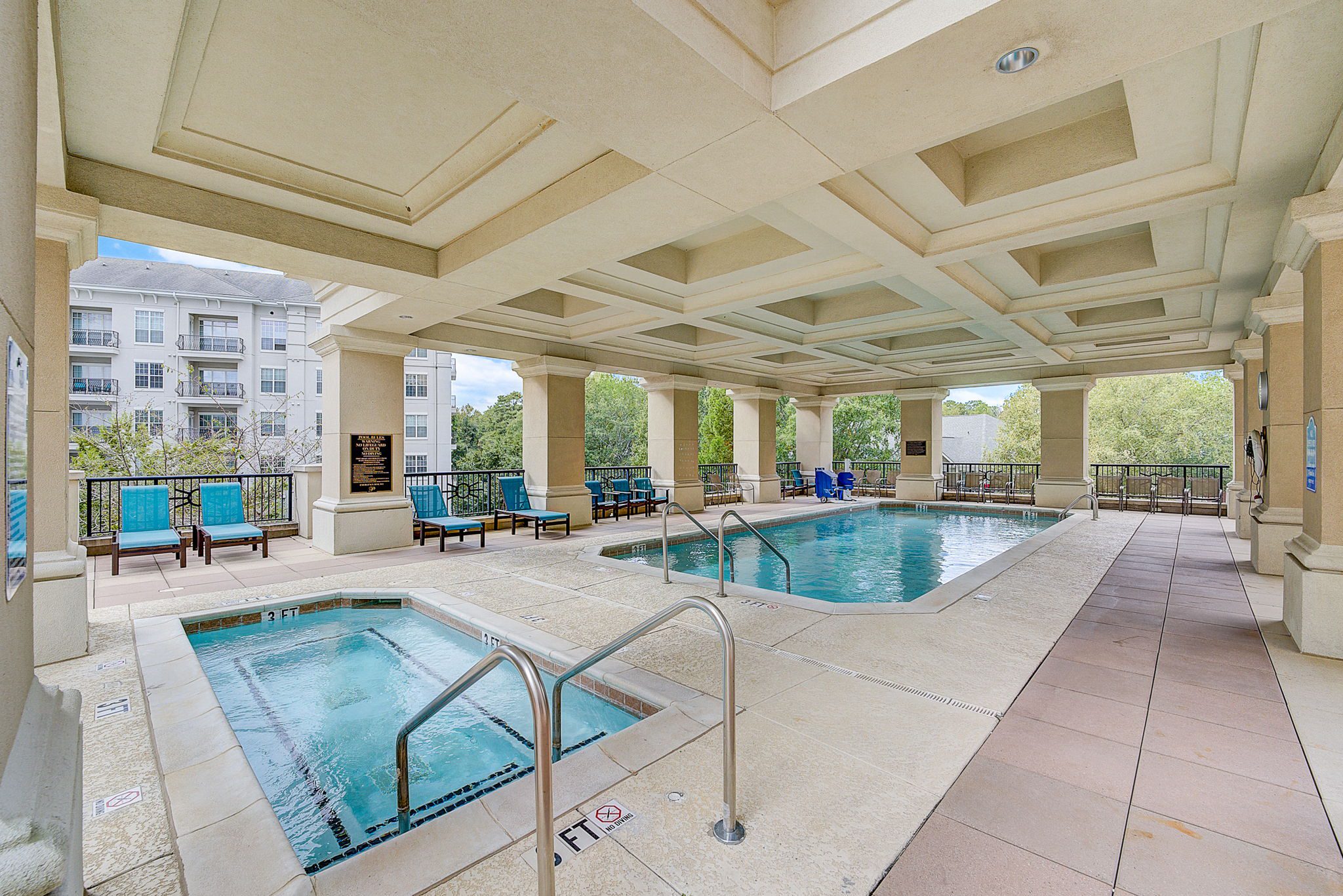 Scenic pool at buckhead at Piedmont, offering a refreshing oasis for relaxation and recreation.