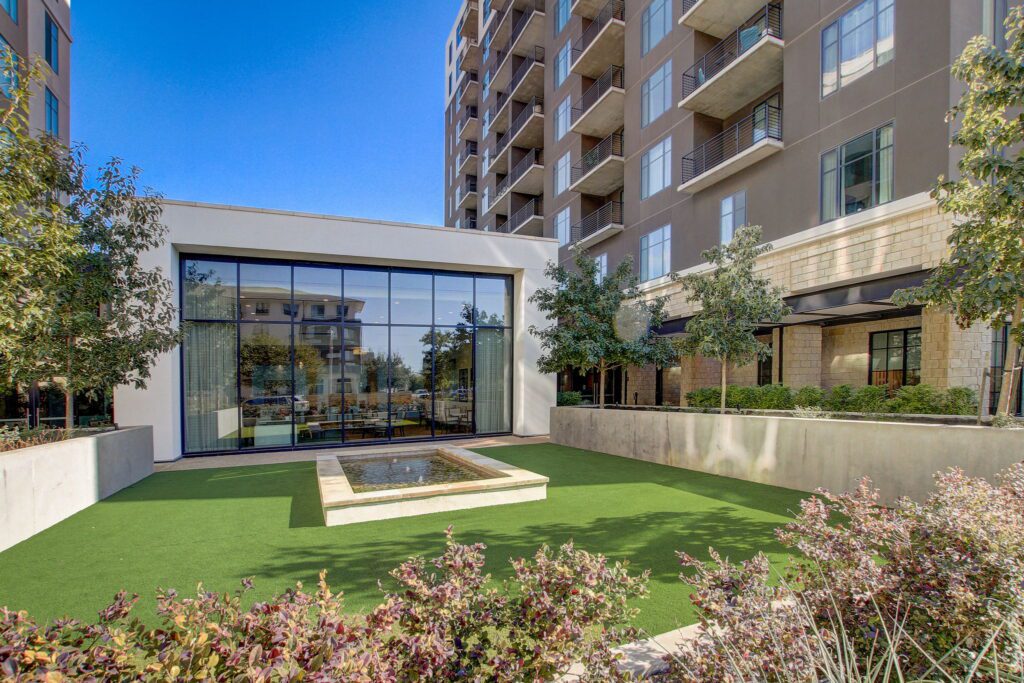 outdoor courtyard