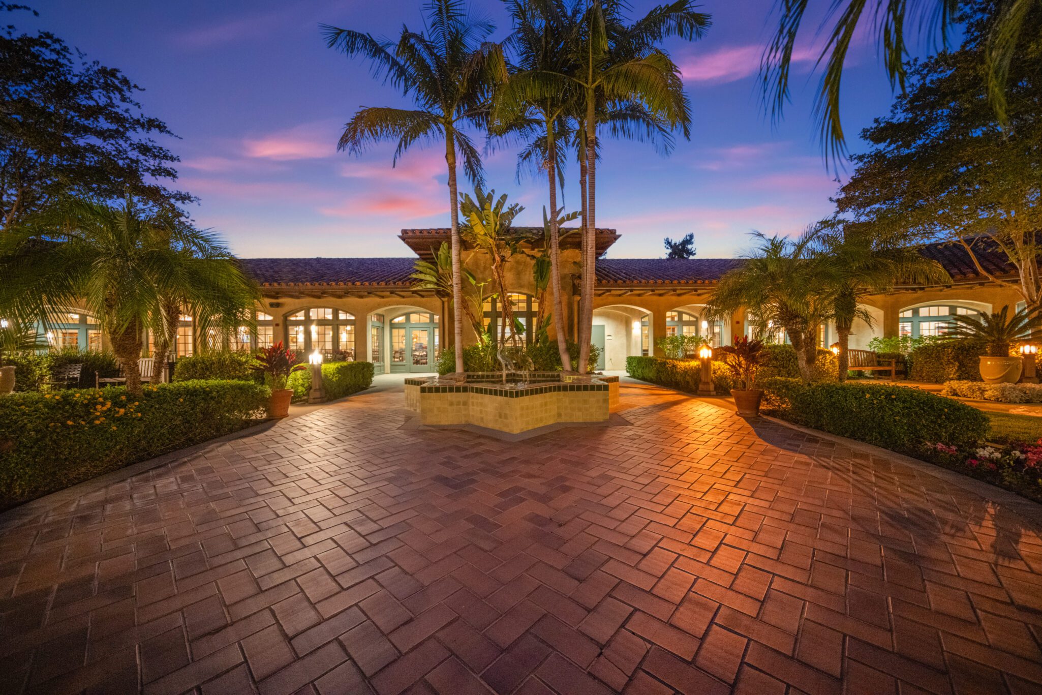 outdoor courtyard