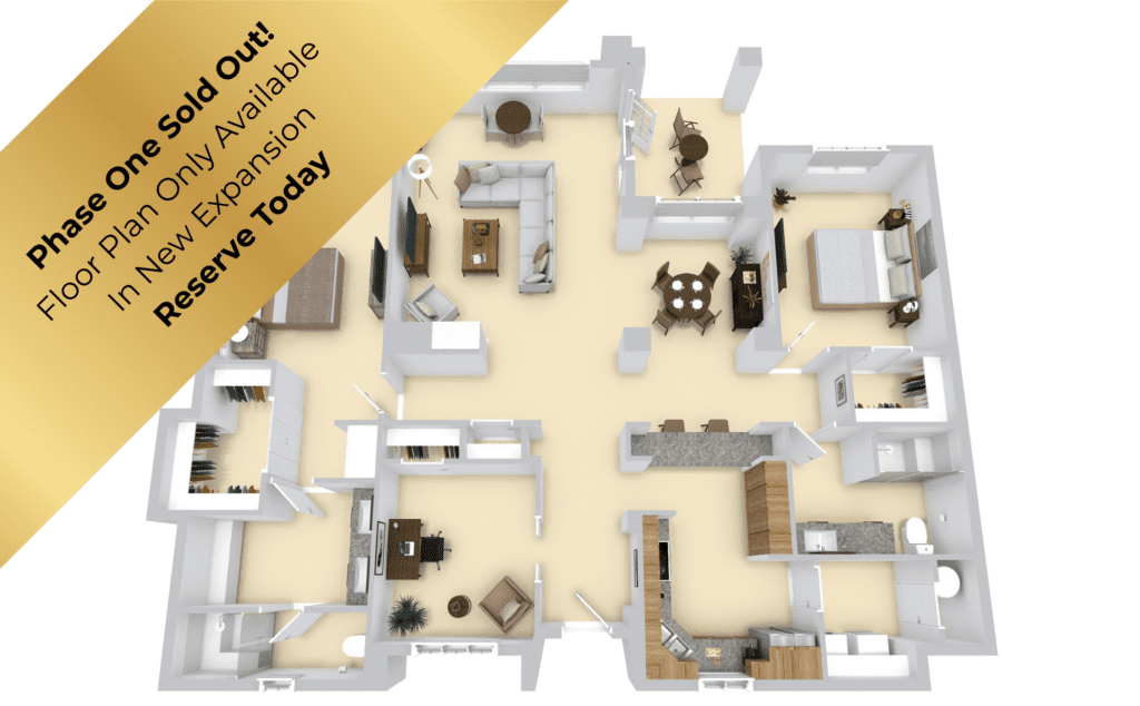 Clover floor plan