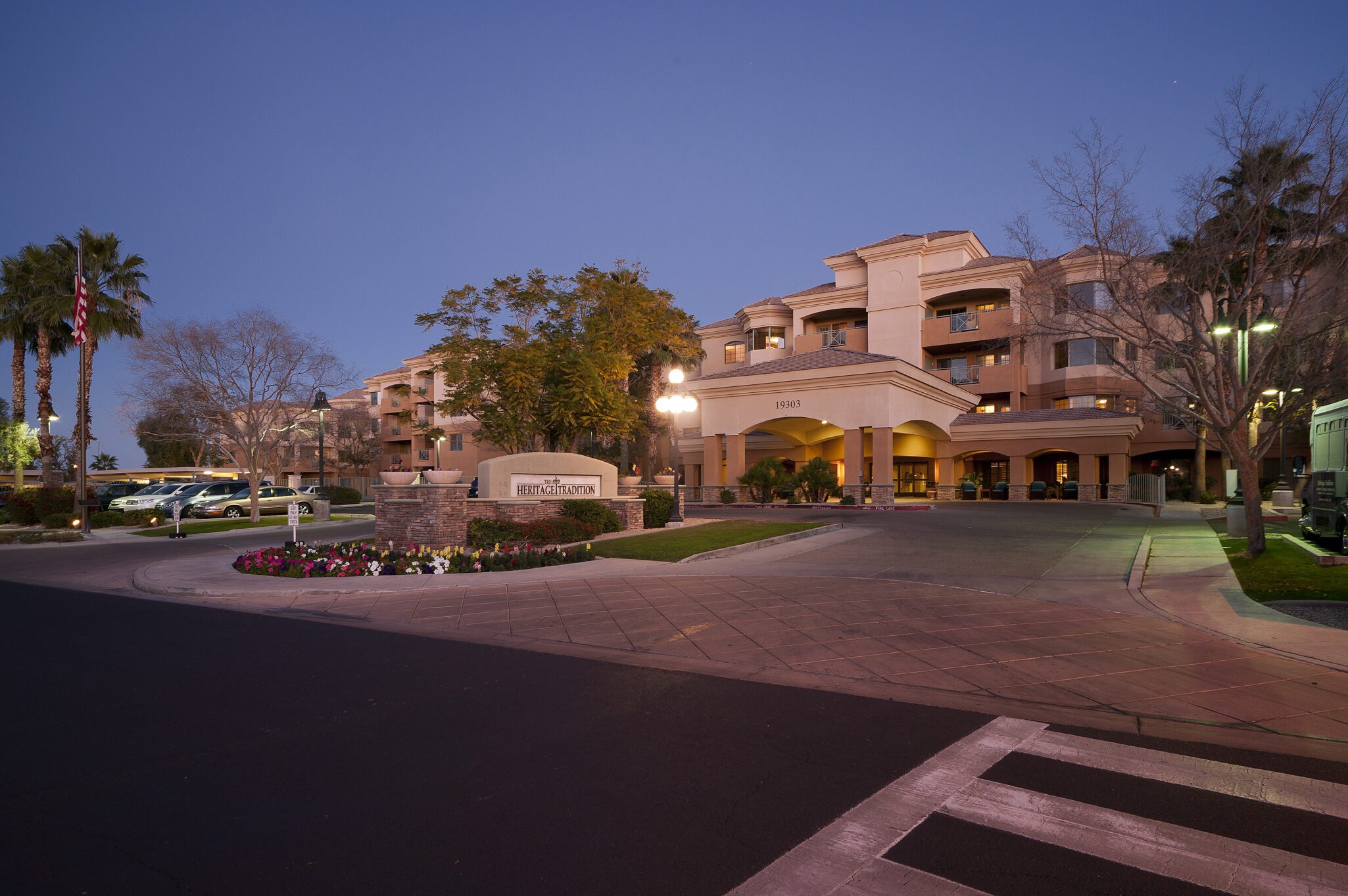 The Heritage Tradition front entrance