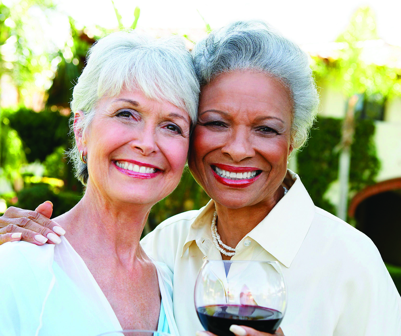ladies toasting