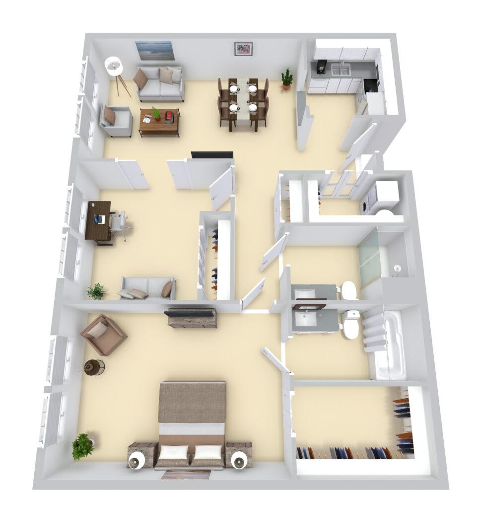 Hood I floor plan