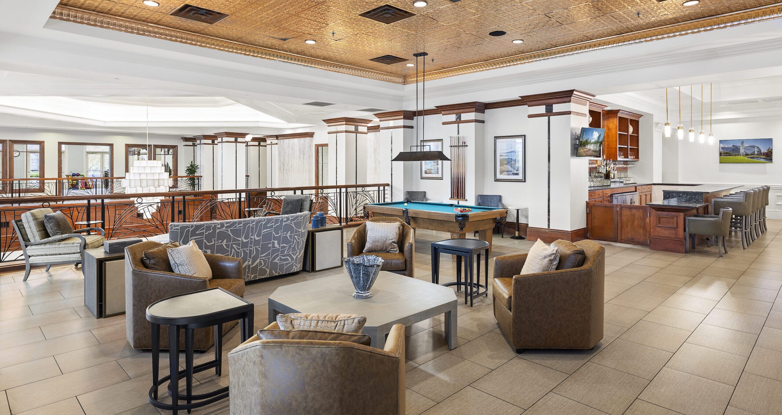 Lobby area at Piedmont at Buckhead