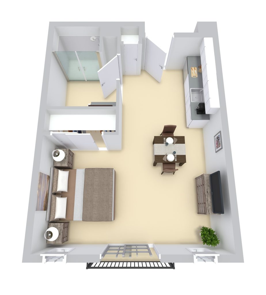 Plan A floor plan