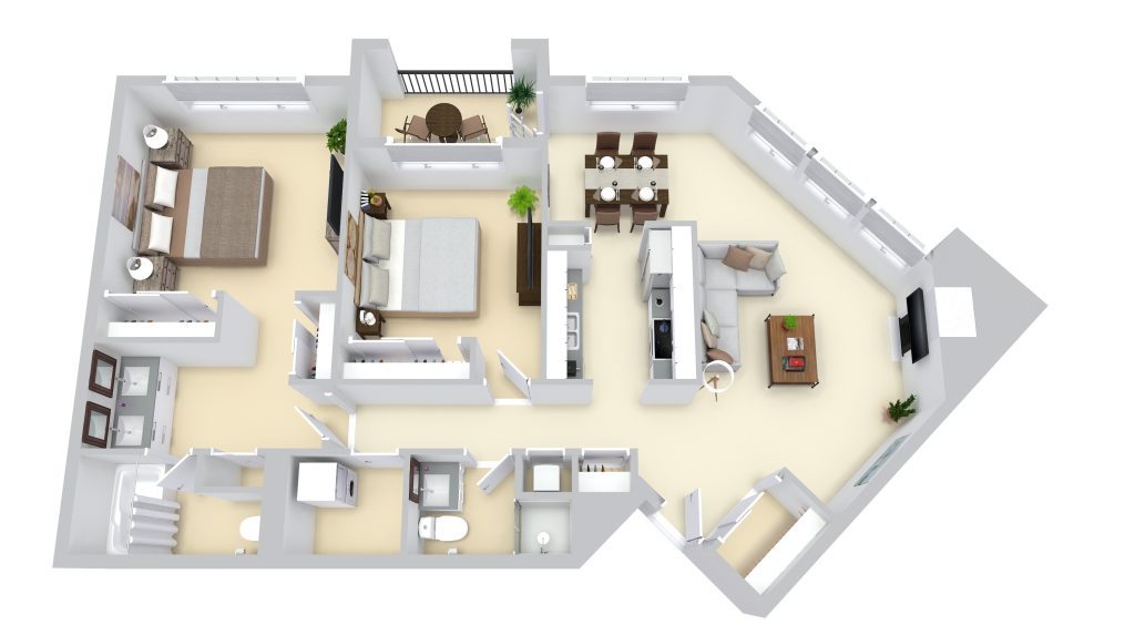 Plan A floor plan