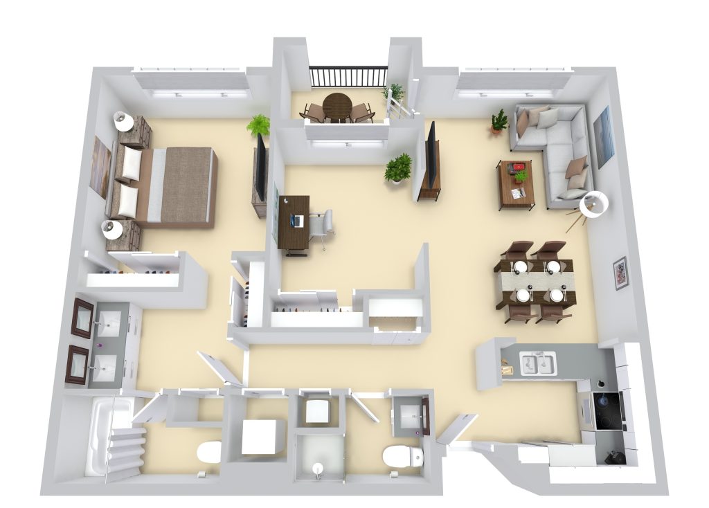 Plan B floor plan