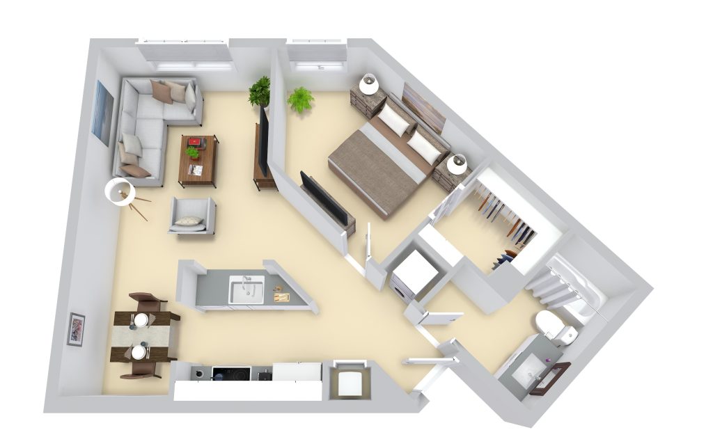 Plan D floor plan