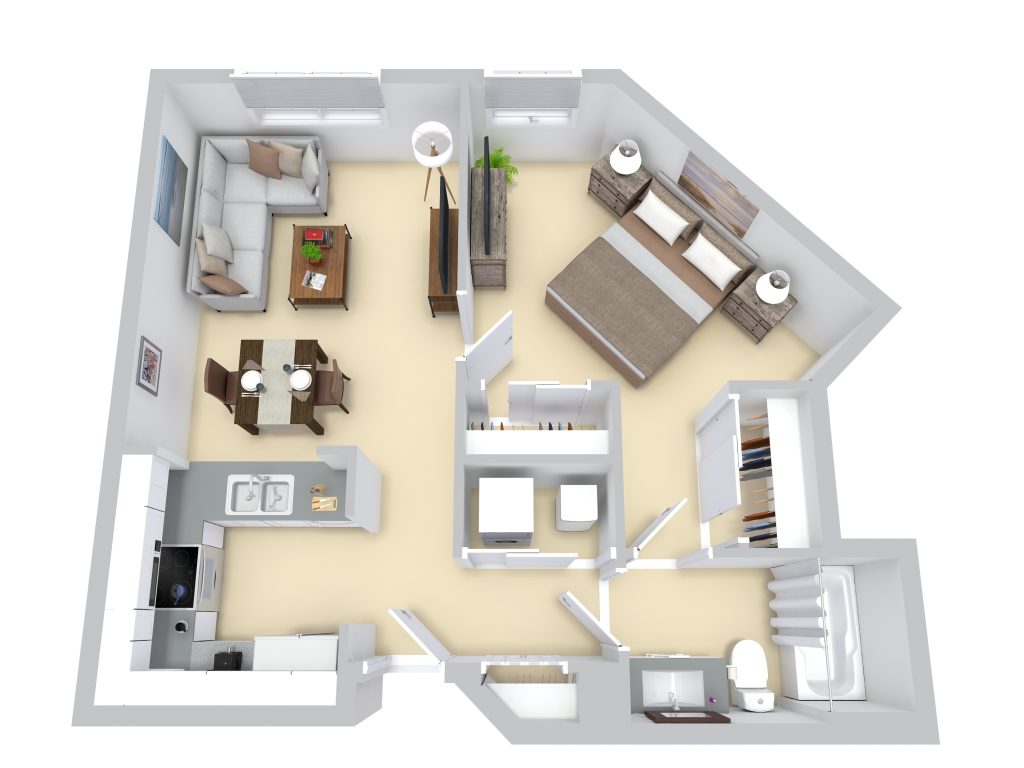 Plan E floor plan