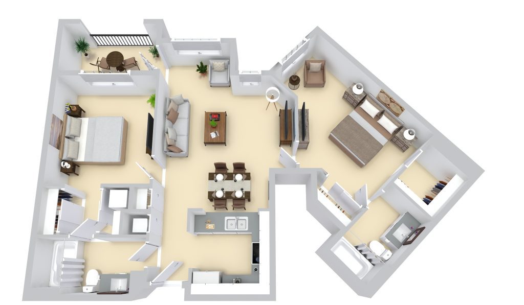 Plan H floor plan