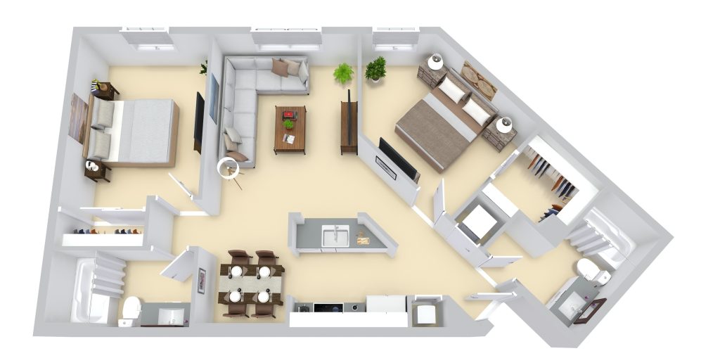 Plan J floor plan