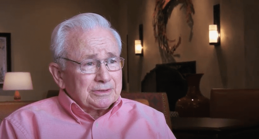Resident talking about his experience