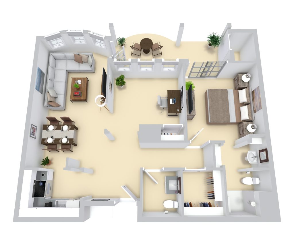 Plan E Floor plan