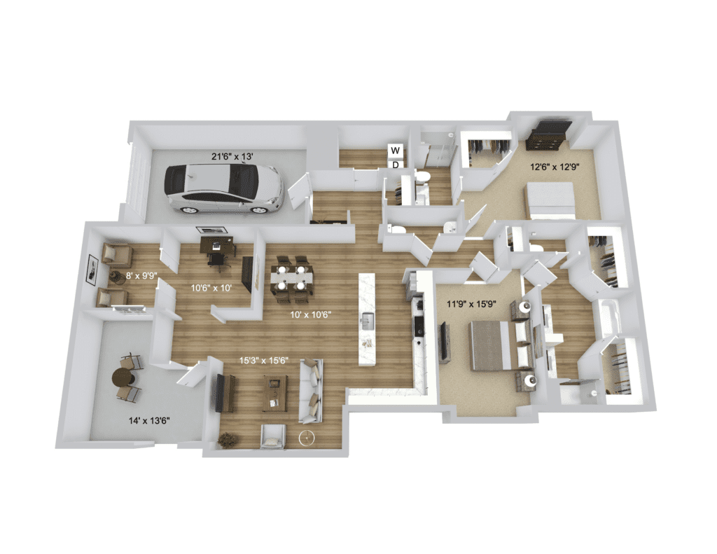 Mt. Pleasant floor plan