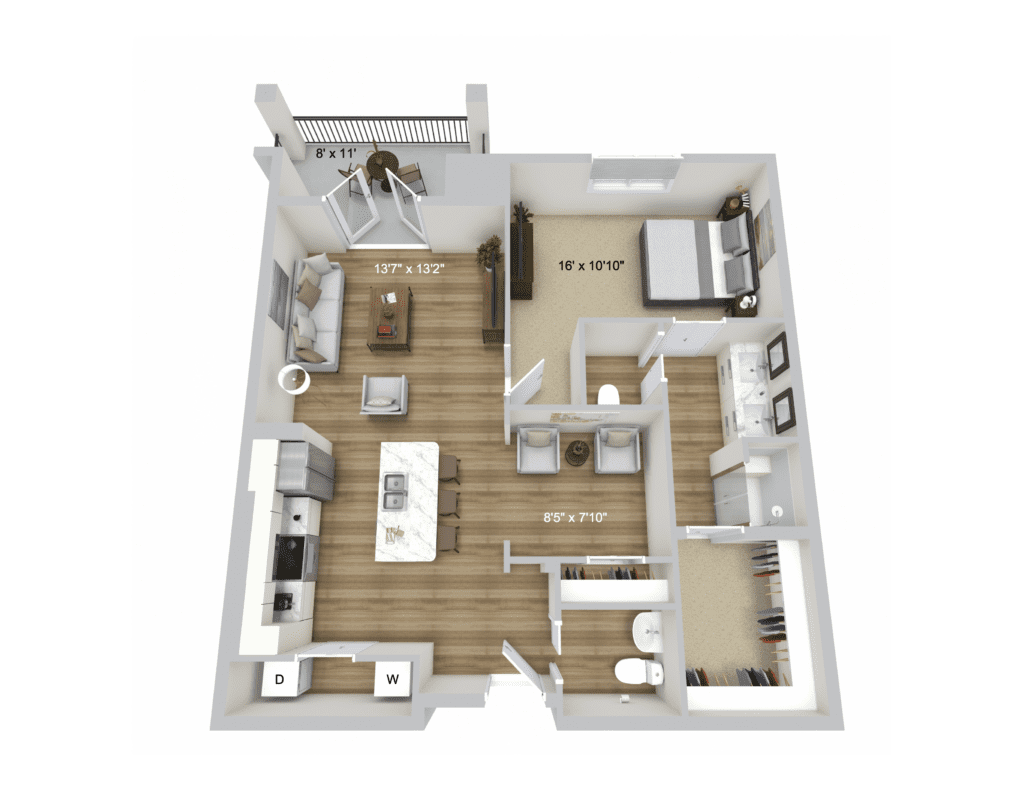 Mt. Pleasant floor plan