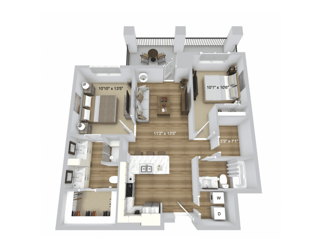 Mt. Pleasant floor plan