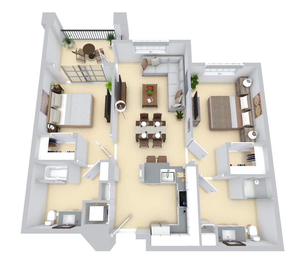 Plan F Floor Plan