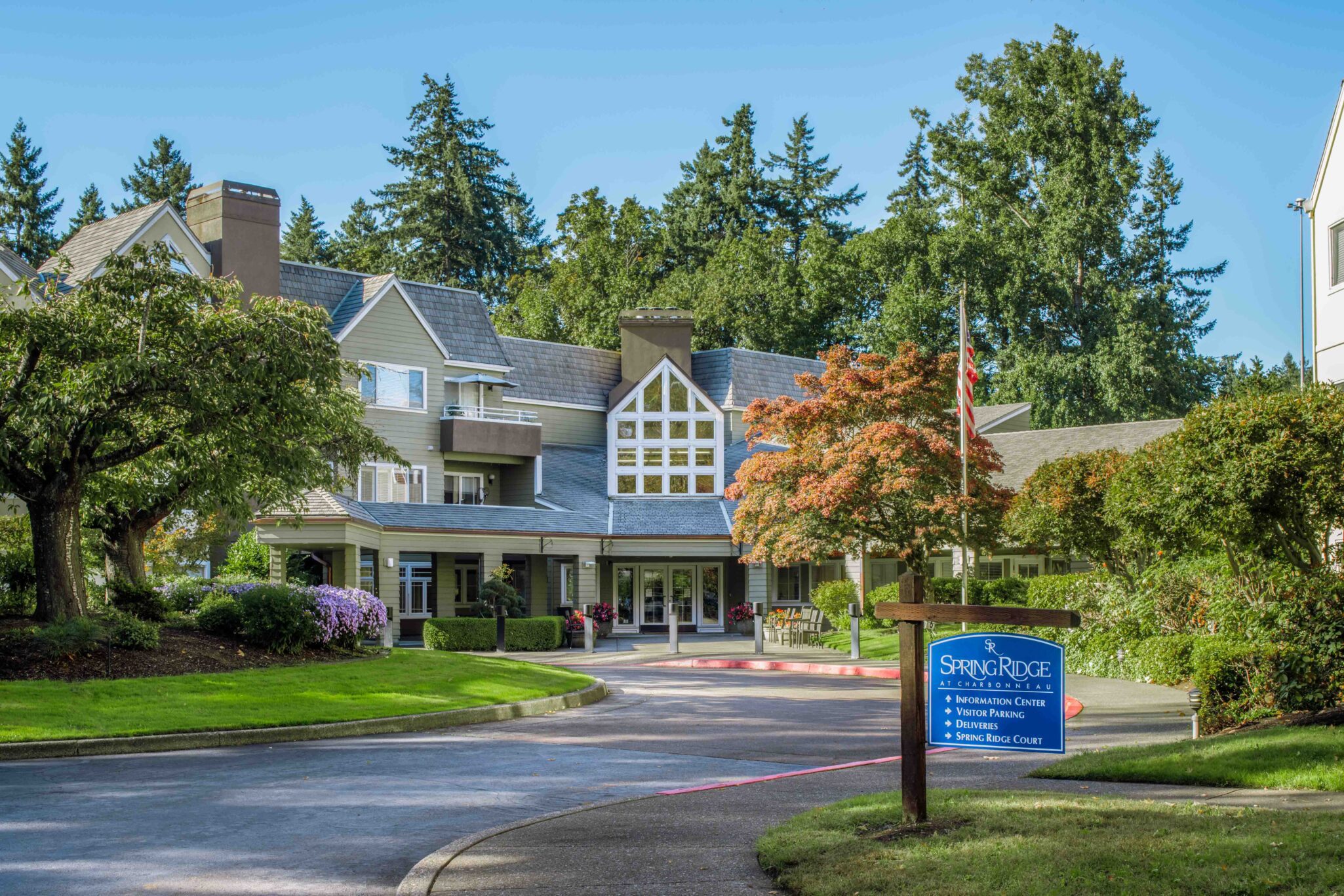 SpringRidge at Charbonneau community entrance